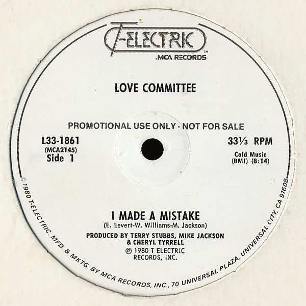 I Made A Mistake Love Committee