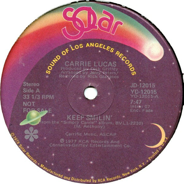 Keep Smilin' Carrie Lucas