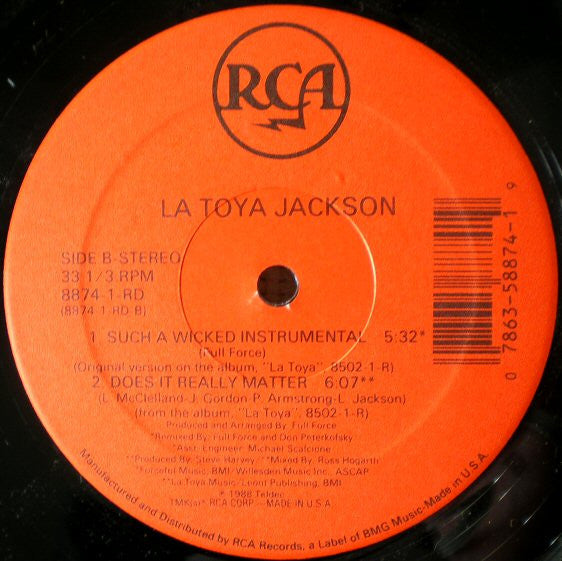 Such A Wicked Love La Toya Jackson