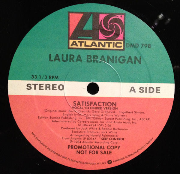 Satisfaction Laura Branigan
