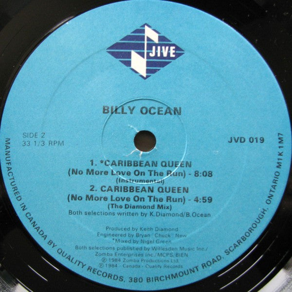 Caribbean Queen (No More Love On The Run) Billy Ocean