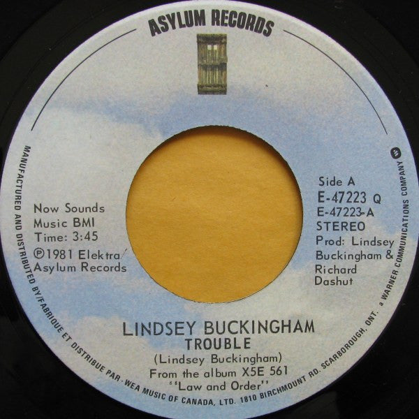 Lindsey Buckingham - Trouble