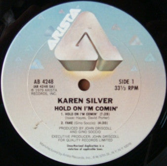 Hold On I'm Comin' Karen Silver