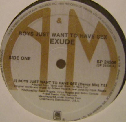 Boys Just Want To Have Sex | Rectangle Triangle