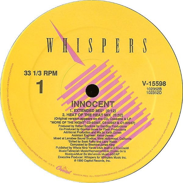 Innocent The Whispers