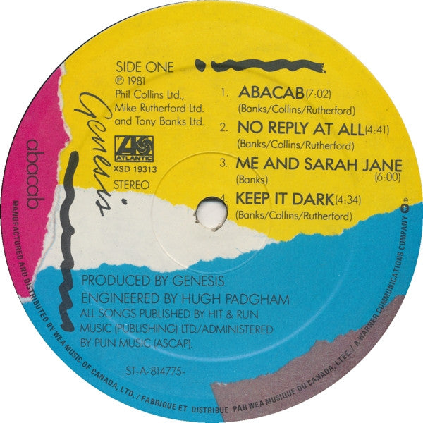 Abacab Genesis
