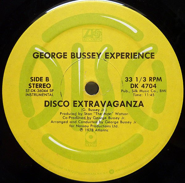 Disco Extravaganza George Bussey Experience