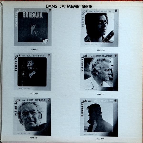 Pleins Feux Sur Michel Sardou Michel Sardou
