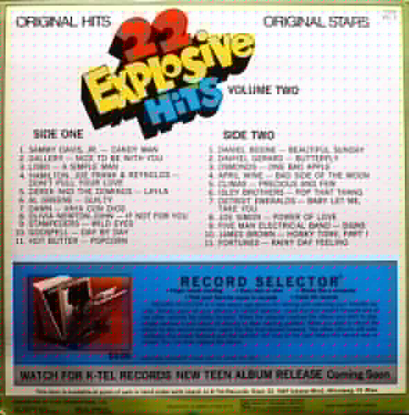 22 Explosive Hits - Volume Two Various