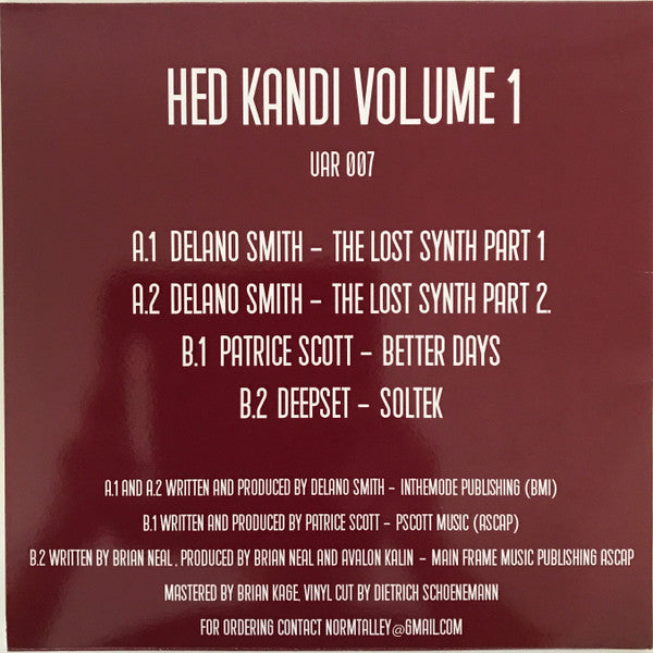 Hed Kandi Volume 1 Various