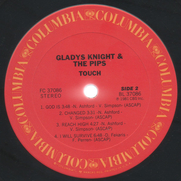 Touch Gladys Knight And The Pips