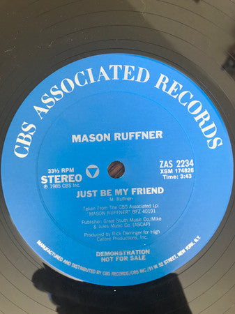 Just Be My Friend / Down To New Orleans Mason Ruffner