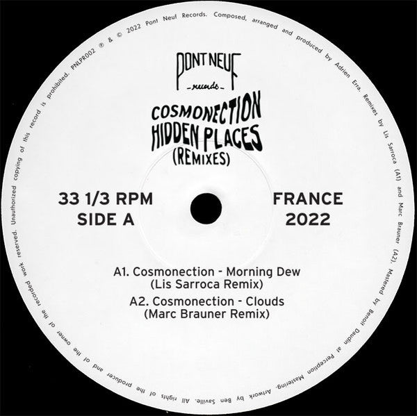 Hidden Places (Remixes) Cosmonection