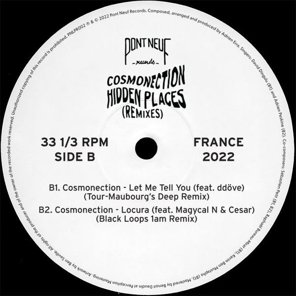 Hidden Places (Remixes) Cosmonection