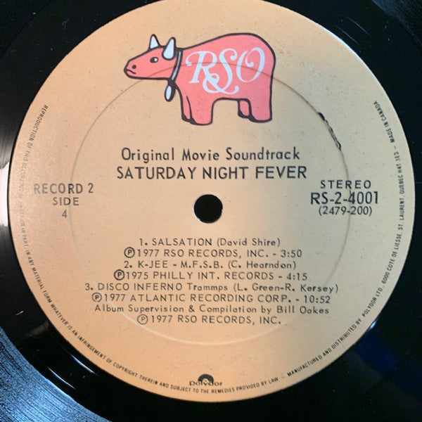 Saturday Night Fever (The Original Movie Sound Track) Various