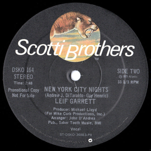 Feel The Need / New York City Nights Leif Garrett