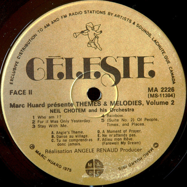 Marc Huard Présente... Themes & Melodies Volume 2 Marc Huard,Neil Chotem,Neil Chotem Orchestra