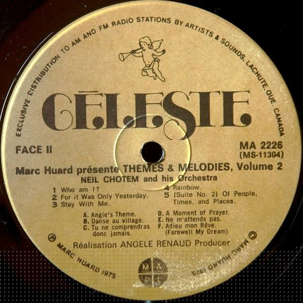 Marc Huard Présente... Themes & Melodies Volume 2 Marc Huard,Neil Chotem,Neil Chotem Orchestra