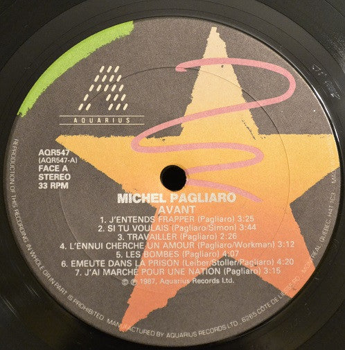 Avant Michel Pagliaro