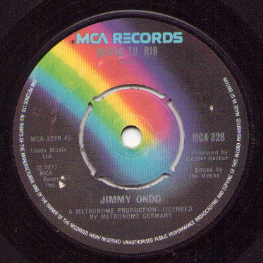 Jimmy Ondo - Faisons L'Amour / Quand Tu Ris