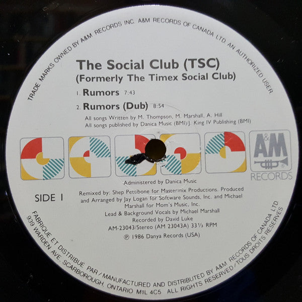 Rumors Timex Social Club