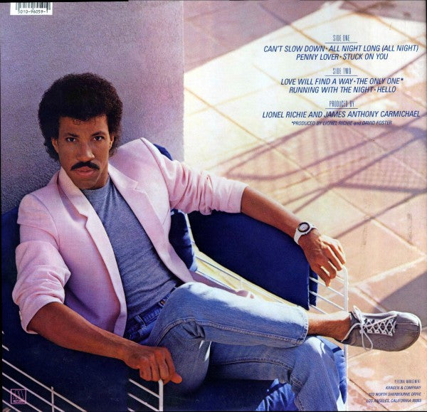 Can't Slow Down Lionel Richie