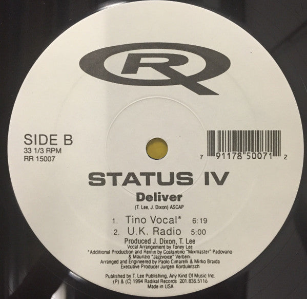 Deliver Status IV