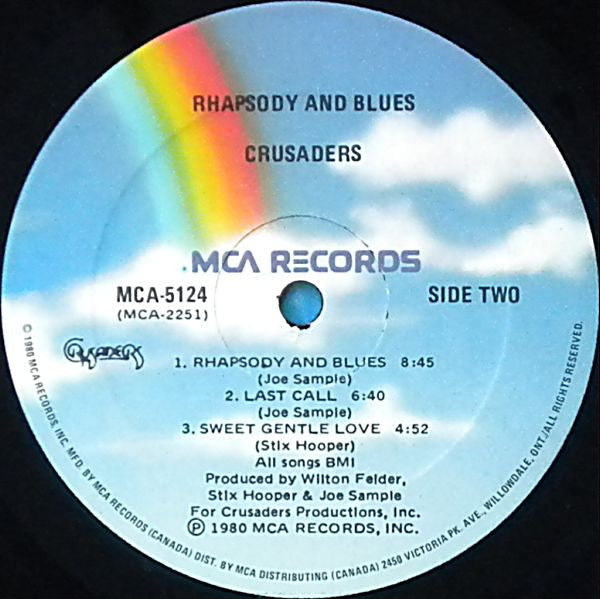 Rhapsody And Blues The Crusaders
