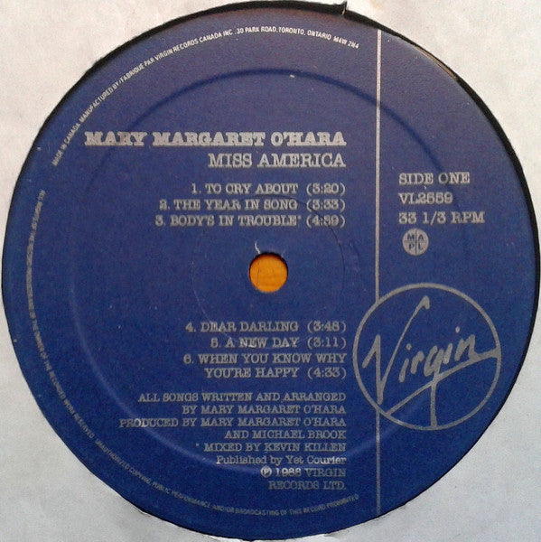 Miss America Mary Margaret O'Hara