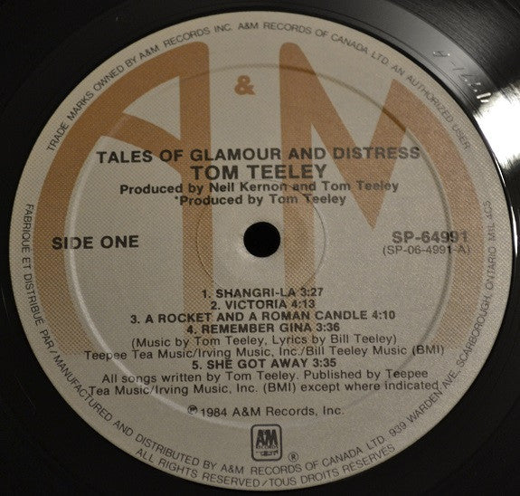 Tales Of Glamour And Distress Tom Teeley