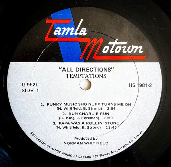 All Directions The Temptations