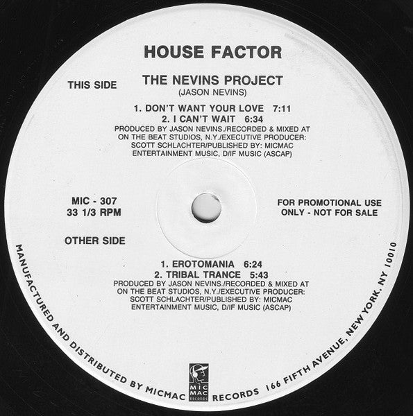 House Factor The Nevins Project