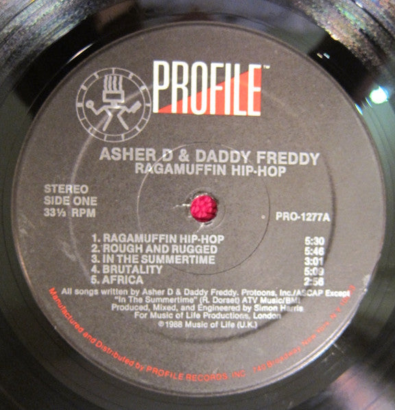 Ragamuffin Hip-Hop Asher D & Daddy Freddy
