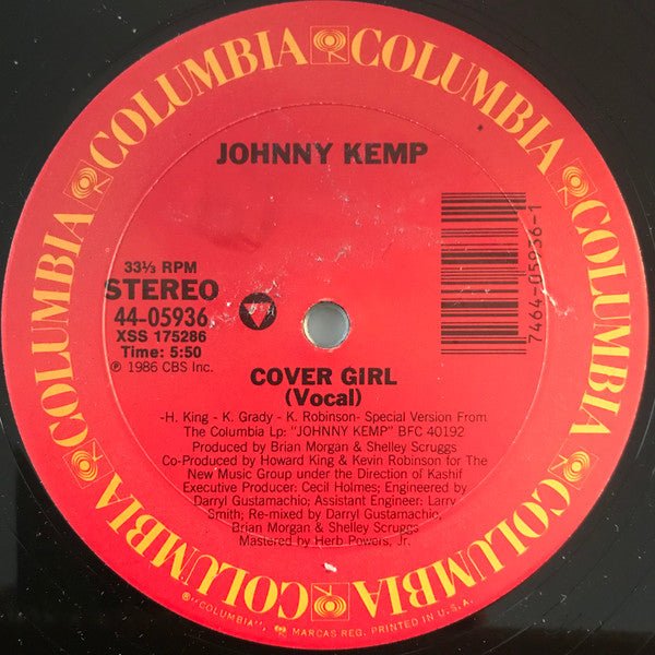 Cover Girl 2 Johnny Kemp
