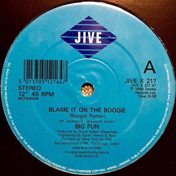 Blame It On The Boogie (Boogie Remix) | Rectangle Triangle