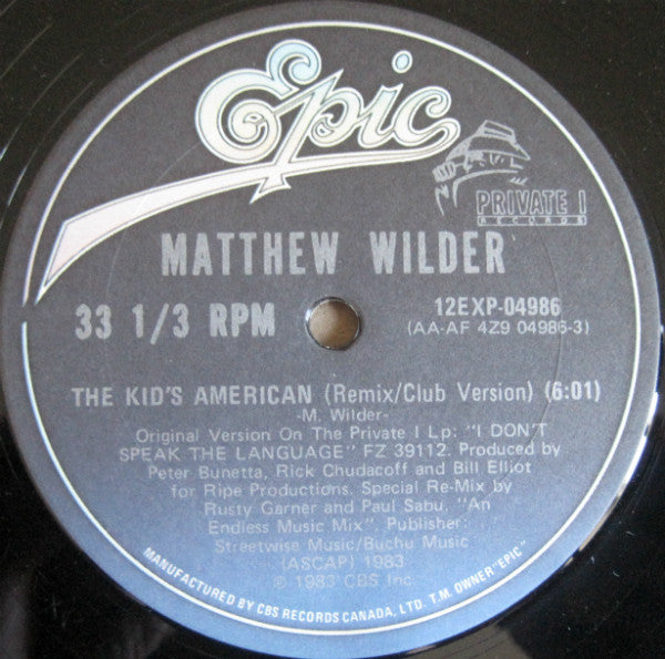 The Kid's American Matthew Wilder