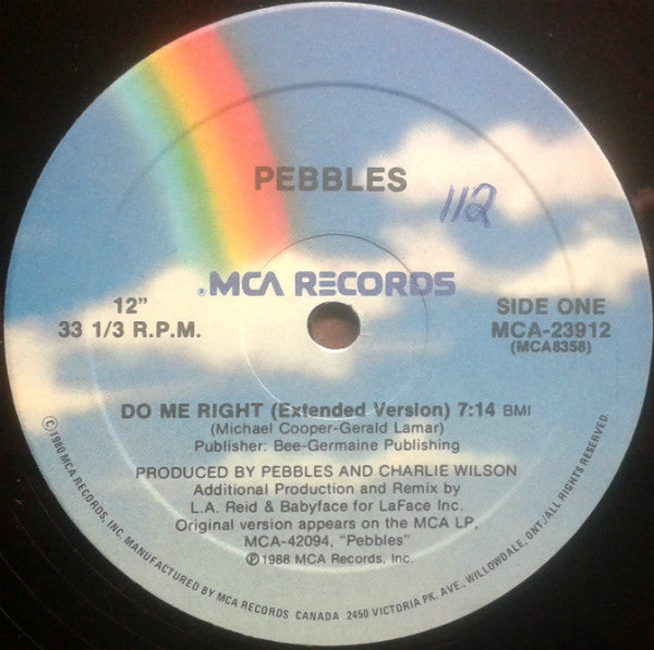 Do Me Right (Extended Version) 2 Pebbles