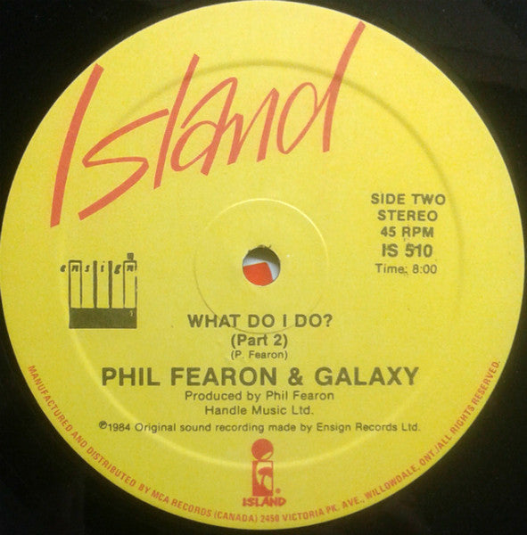What Do I Do? Phil Fearon & Galaxy