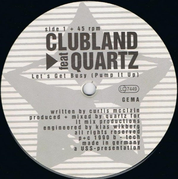 Let's Get Busy (Pump It Up) Clubland,Quartz (2)