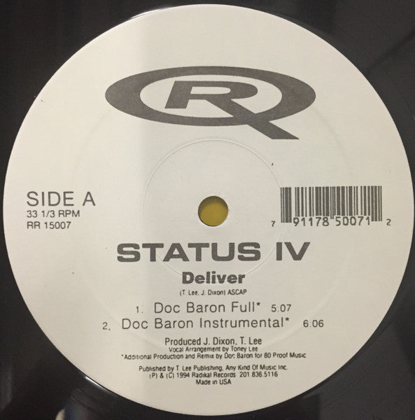 Deliver Status IV