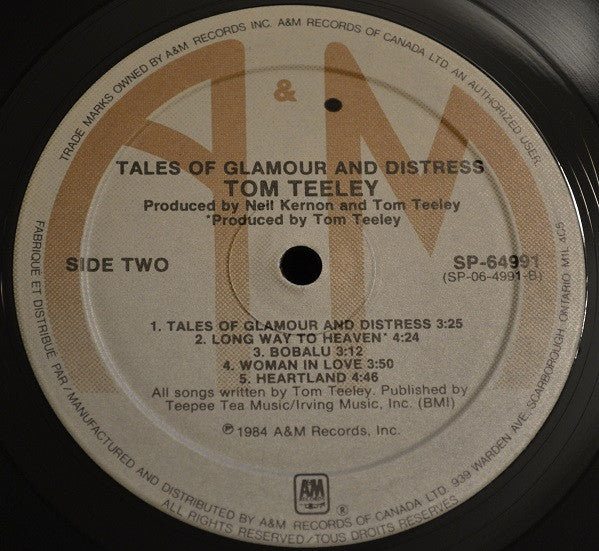 Tales Of Glamour And Distress Tom Teeley