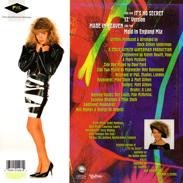 It's No Secret Kylie Minogue