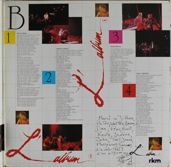 L'Album Plastic Bertrand