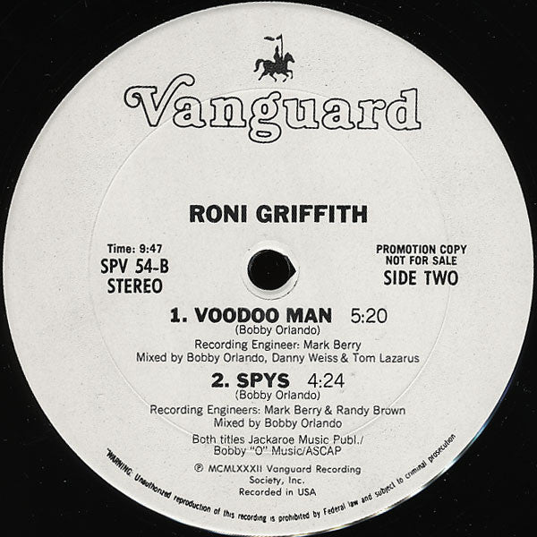 (The Best Part Of) Breakin' Up / Voodoo Man / Spys Roni Griffith