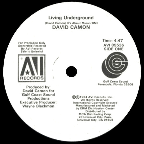 Living Underground / Passion (Special Extended Play For Dancing) David Camon