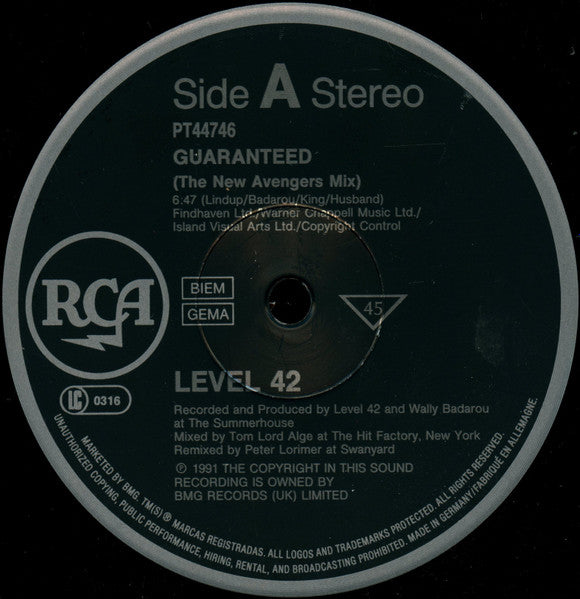 Guaranteed Level 42