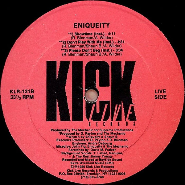 Showtime Eniquity