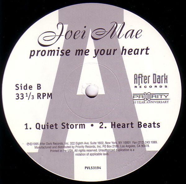 Promise Me Your Heart Joei Mae