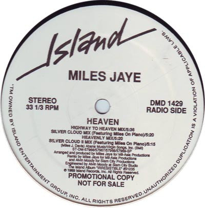 Heaven Miles Jaye