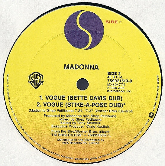 Vogue Madonna